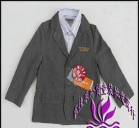 童装新潮流 外贸儿童休闲西装二件套批发指南